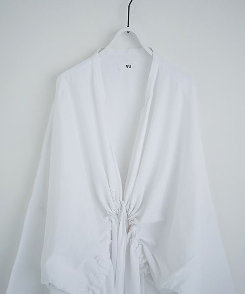 VUy.ヴウワイ.gown coat vuy-s12-c01[WHITE]