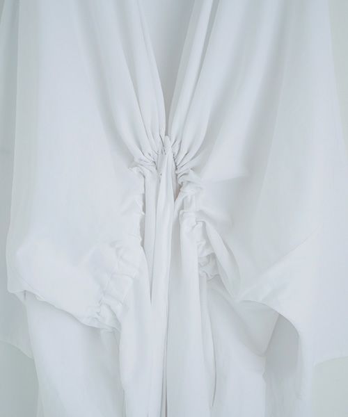 VUy.ヴウワイ.gown coat vuy-s12-c01[WHITE]