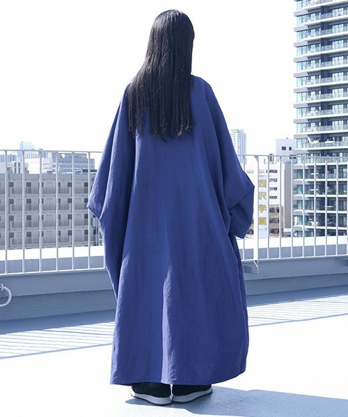 VUy.ヴウワイ.gown coat vuy-s12-c01[BLUE]