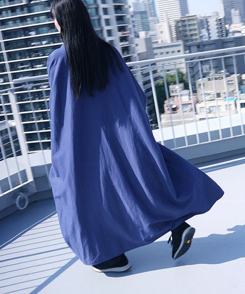 VUy.ヴウワイ.gown coat vuy-s12-c01[BLUE]