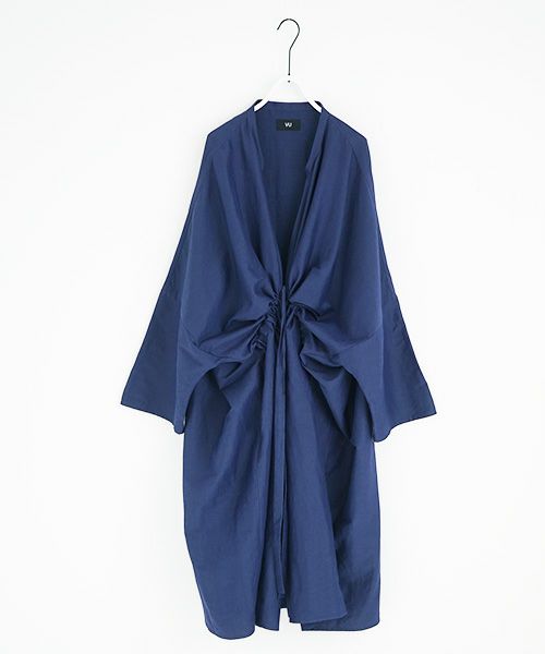 VUy.ヴウワイ.gown coat vuy-s12-c01[BLUE]