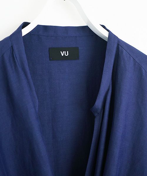 VUy.ヴウワイ.gown coat vuy-s12-c01[BLUE]