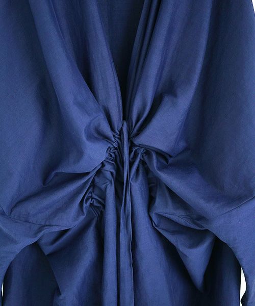 VUy.ヴウワイ.gown coat vuy-s12-c01[BLUE]