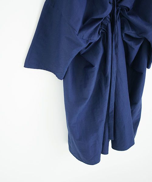 VUy.ヴウワイ.gown coat vuy-s12-c01[BLUE]