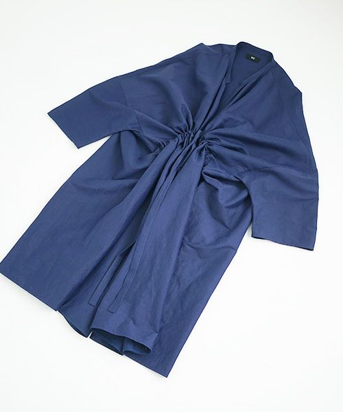 VUy.ヴウワイ.gown coat vuy-s12-c01[BLUE]