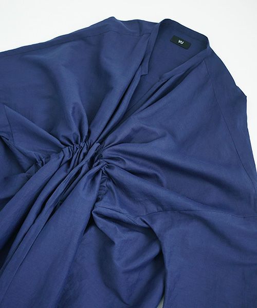 VUy.ヴウワイ.gown coat vuy-s12-c01[BLUE]