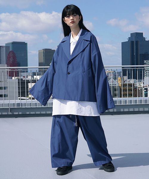 VUy.ヴウワイ.short jacket vuy-s12-j01[BLUE]