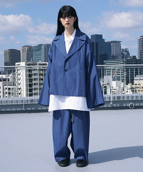 VUy.ヴウワイ.short jacket vuy-s12-j01[BLUE]