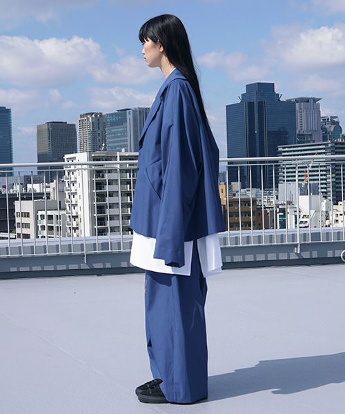 VUy.ヴウワイ.short jacket vuy-s12-j01[BLUE]
