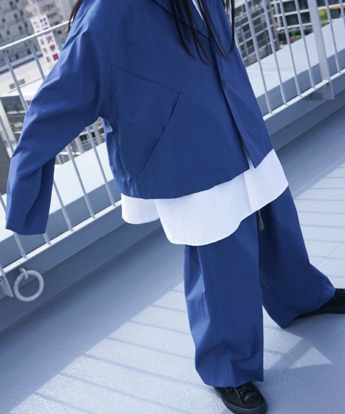 VUy.ヴウワイ.short jacket vuy-s12-j01[BLUE]