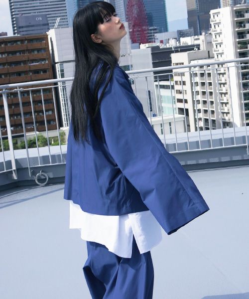 VUy.ヴウワイ.short jacket vuy-s12-j01[BLUE]