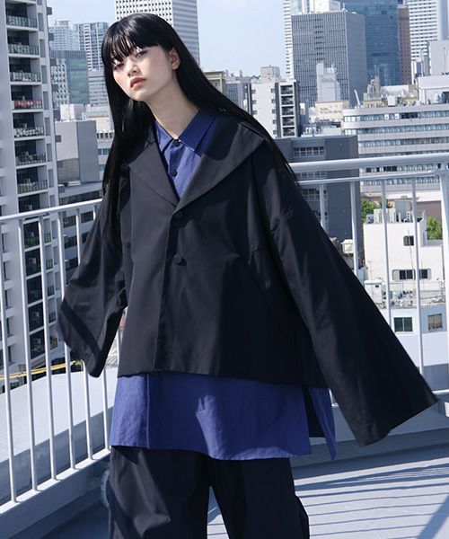 VUy.ヴウワイ.short jacket vuy-s12-j01[BLACK]