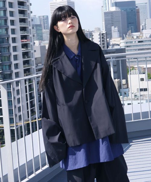 VUy.ヴウワイ.short jacket vuy-s12-j01[BLACK]