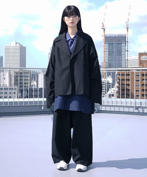 VUy.ヴウワイ.short jacket vuy-s12-j01[BLACK]