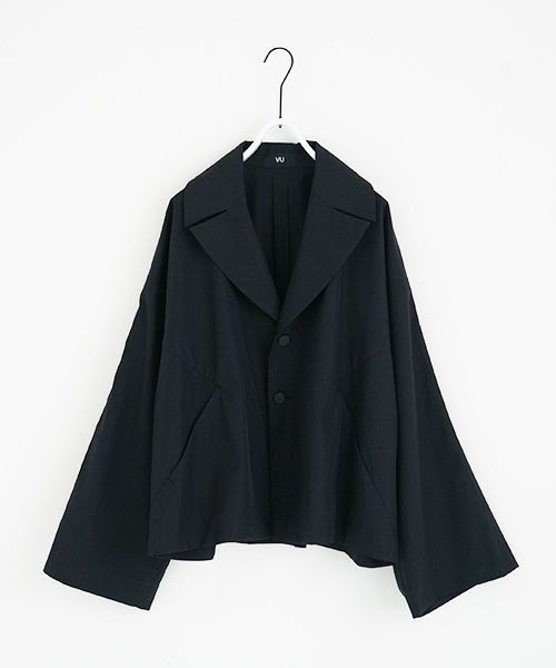 VUy.ヴウワイ.short jacket vuy-s12-j01[BLACK]
