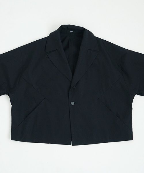 VUy.ヴウワイ.short jacket vuy-s12-j01[BLACK]