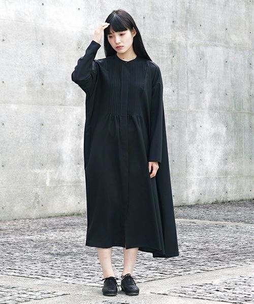 Mochi モチ pin tuck dress [ms21-op-01]