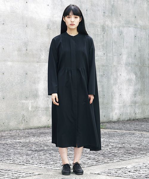 Mochi.モチ.pin tuck dress.[ms21-op-01]