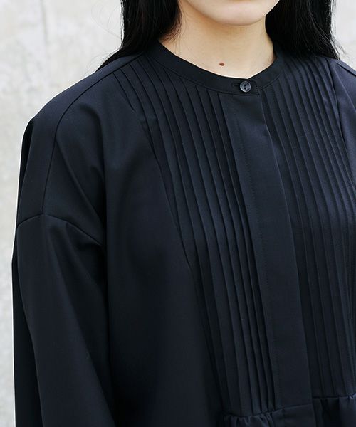 Mochi.モチ.pin tuck dress.[ms21-op-01]