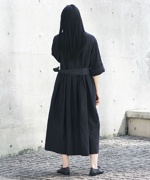 Mochi.モチ.belt dress [ms21-op-03/sumi/sa]
