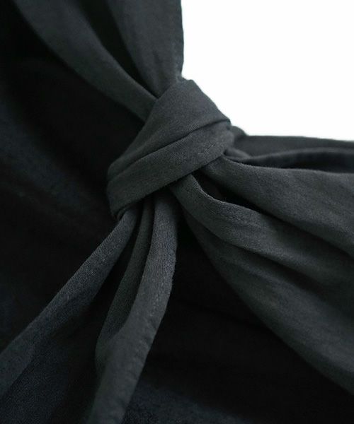 Mochi.モチ.belt dress [ms21-op-03/sumi/sa]