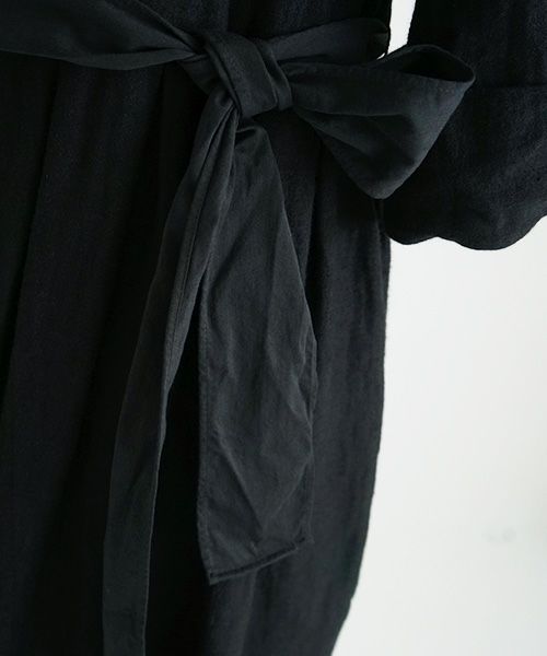 Mochi.モチ.belt dress [ms21-op-03/sumi/sa]