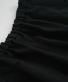 Mochi.モチ.wide tapered pants. [ms21-p-01/black]