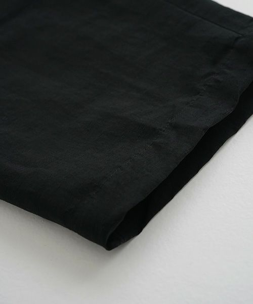 Mochi.モチ.wide tapered pants. [ms21-p-01/black]