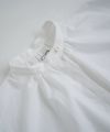Mochi.モチ.gather blouse[ms21-b-01/white]