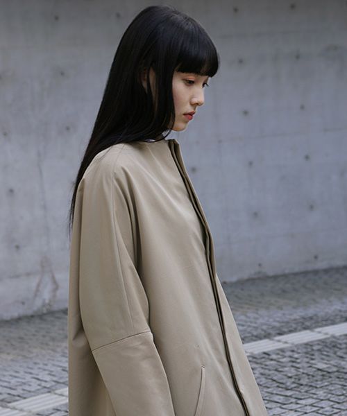 Mochi.モチ.spring coat_.[ms21-co-01/beige]