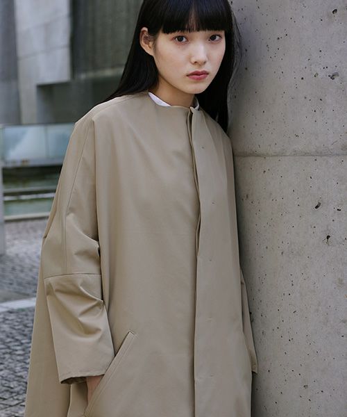 Mochi.モチ.spring coat_.[ms21-co-01/beige]