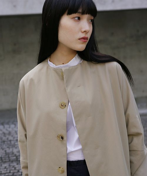Mochi.モチ.spring coat_.[ms21-co-01/beige]