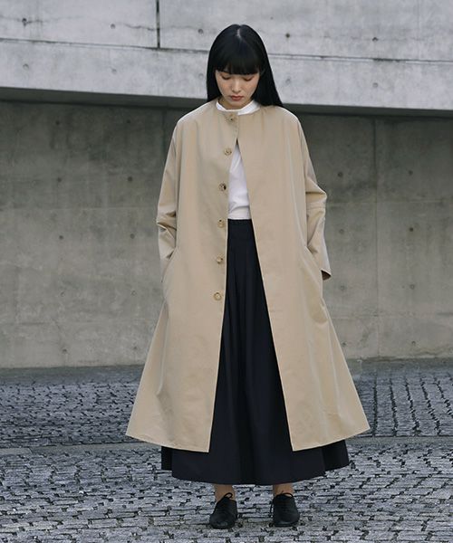 Mochi.モチ.spring coat_.[ms21-co-01/beige]