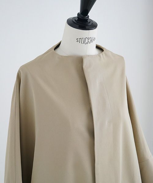 Mochi.モチ.spring coat_.[ms21-co-01/beige]