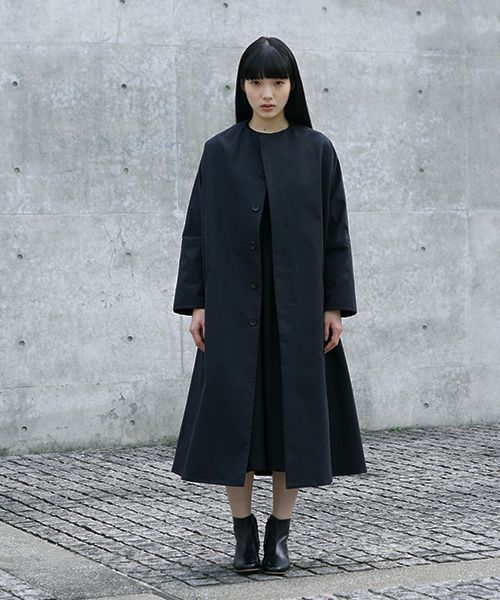 Mochi.モチ.spring coat_. [ms21-co-01/black]