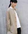 Mochi.モチ.spring coat(supima cotton×silk).[ms21-co-02/beige]