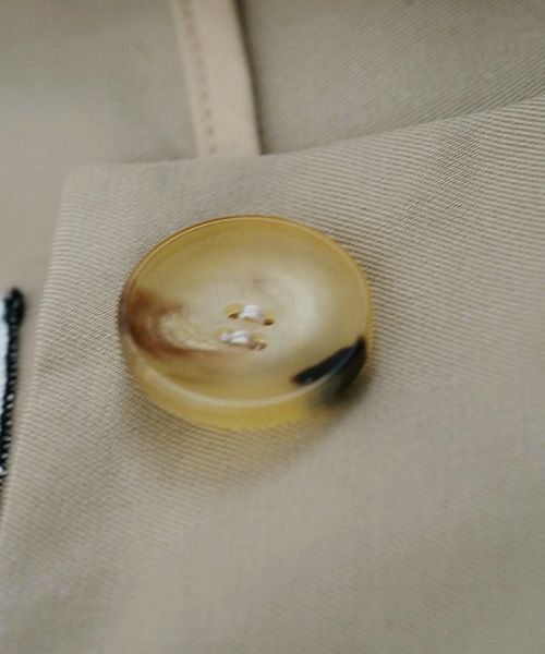 Mochi.モチ.spring coat(supima cotton×silk).[ms21-co-02/beige]