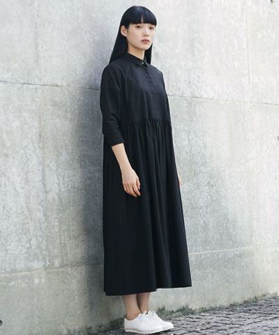 Mochiモチshirt dress [ma-op-04/black/・1]Mochi 最新コレクション ...