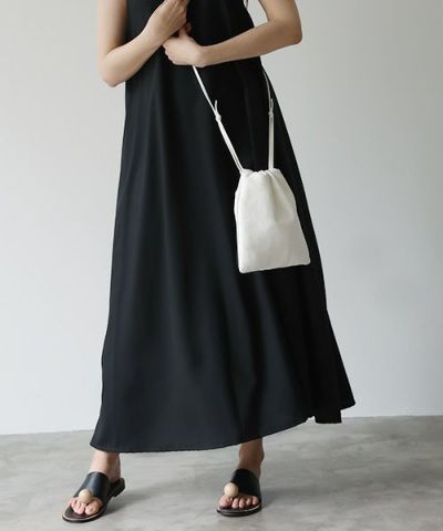 Mochi.モチ.drawstring bag (s) [ma-pro-01-/white]