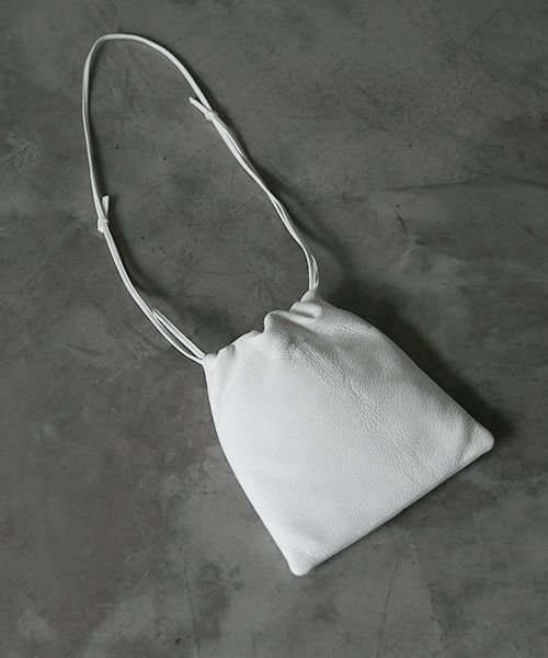 Mochi.モチ.drawstring bag (s) [ma-pro-01-/white]
