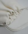Mochi.モチ.drawstring bag (s) [ma-pro-01-/white]