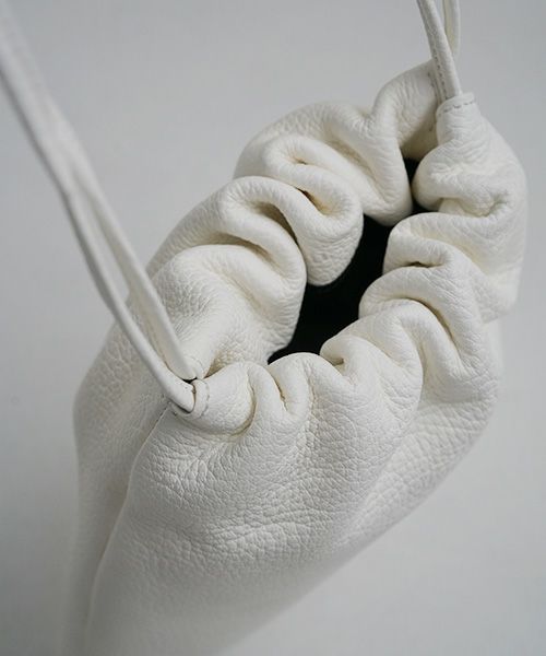 Mochi.モチ.drawstring bag (s) [ma-pro-01-/white]