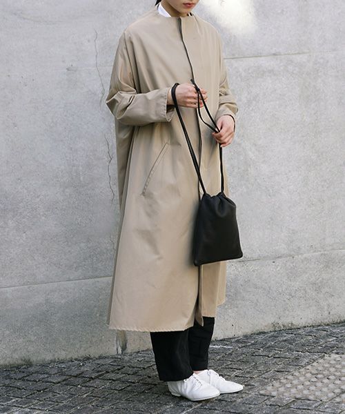 Mochi.モチ.drawstring bag (s) [ma-pro-01-/black]