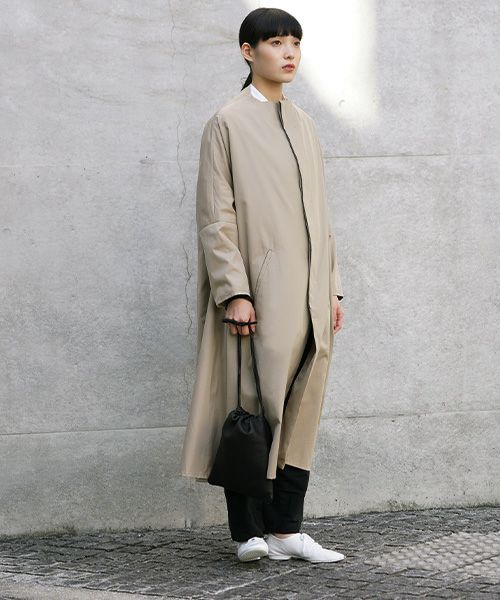 Mochi.モチ.drawstring bag (s) [ma-pro-01-/black]