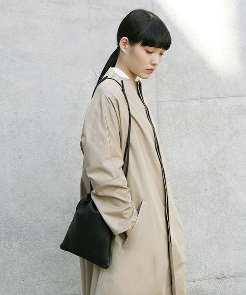 Mochi.モチ.drawstring bag (s) [ma-pro-01-/black]