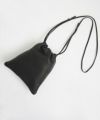Mochi.モチ.drawstring bag (s) [ma-pro-01-/black]