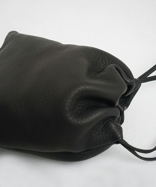 Mochi.モチ.drawstring bag (s) [ma-pro-01-/black]