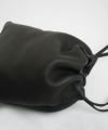 Mochi.モチ.drawstring bag (s) [ma-pro-01-/black]