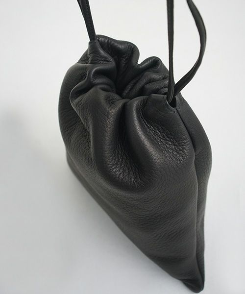 Mochi.モチ.drawstring bag (s) [ma-pro-01-/black]