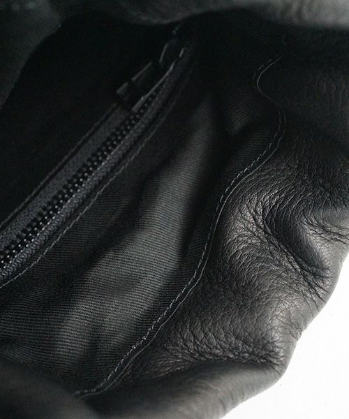 Mochi.モチ.drawstring bag (s) [ma-pro-01-/black]